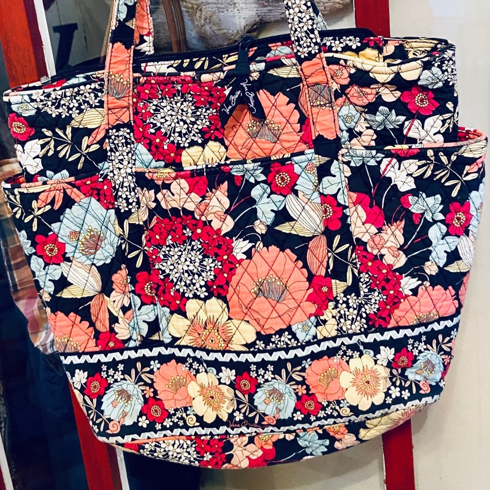 Vera Bradley tote bag -happy